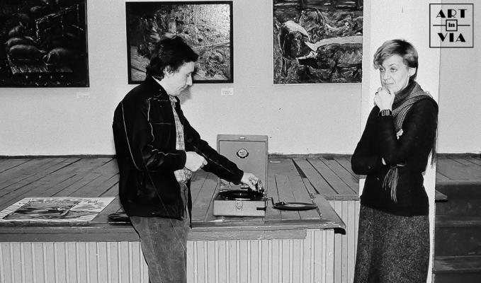 Выставка «Живопись 87» в в объединении «Вернисаж». 1987 г.